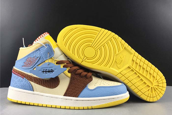 AIR JORDAN 1 MID SE FEARLESS MAISON CHATEAU CU2803-200