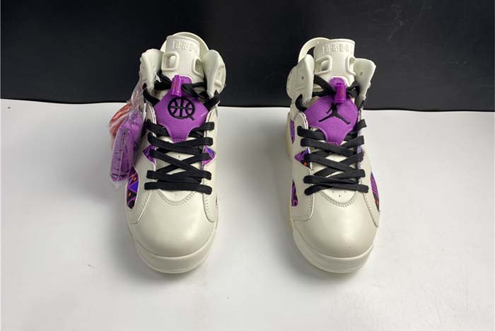 Air Jordan 6 Retro Quai54 Sail Black (2020) - CZ4152-101
