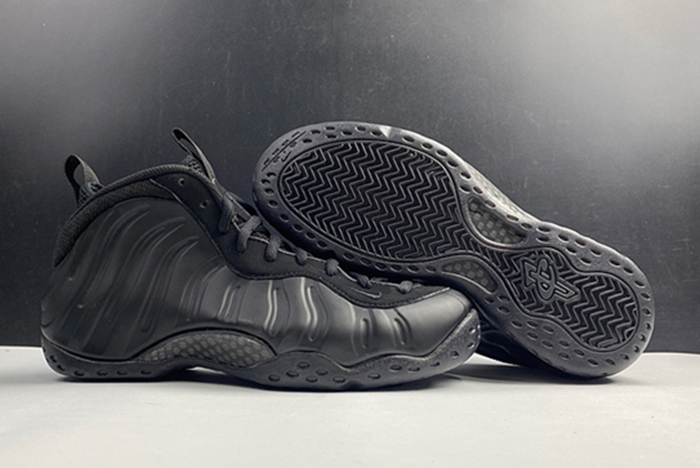 NIKE AIR FOAMPOSITE ONE ALL BLACK 314996-001