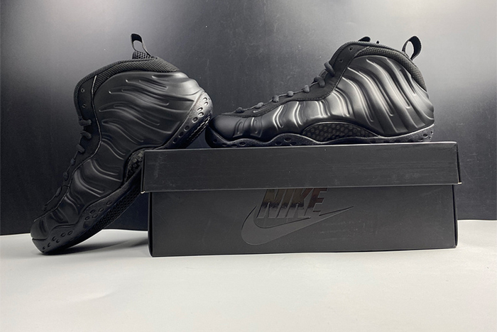 NIKE AIR FOAMPOSITE ONE ALL BLACK 314996-001