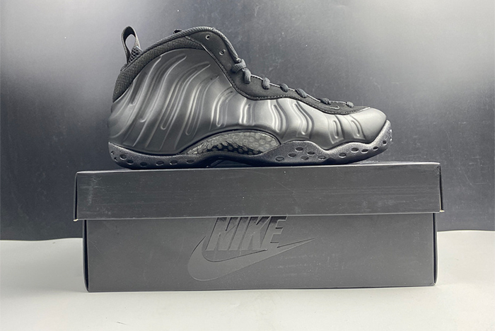 NIKE AIR FOAMPOSITE ONE ALL BLACK 314996-001