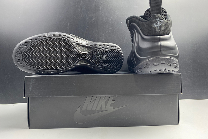 NIKE AIR FOAMPOSITE ONE ALL BLACK 314996-001