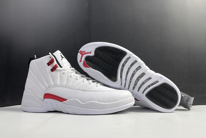 Air Jordan 12 Twist White University Red CT8013-106