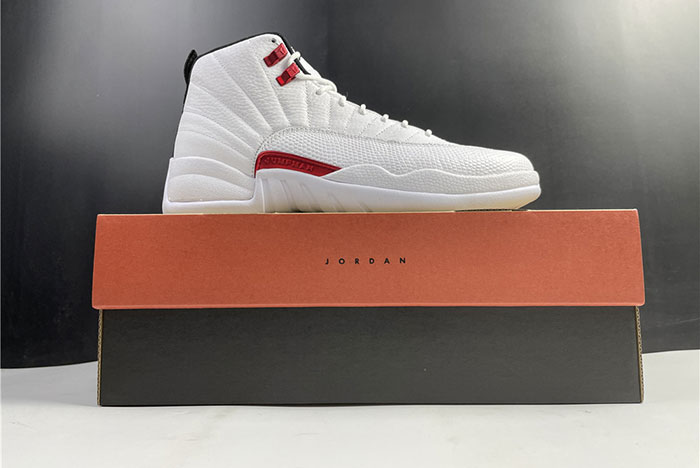Air Jordan 12 Twist White University Red CT8013-106