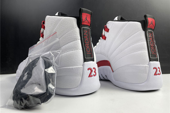 Air Jordan 12 Twist White University Red CT8013-106