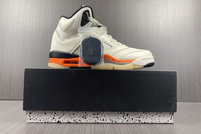 Air Jordan 5 Shattered Backboard Total Orange Blaze- DC1060-100