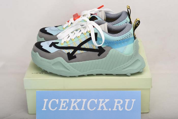 OFF-WHITE C/O ODSY-1000 SNEAKER LIGHT GREEN