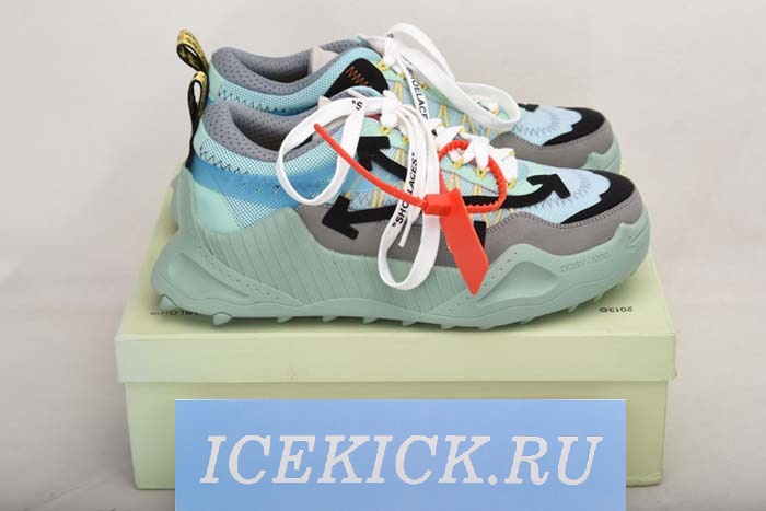 OFF-WHITE C/O ODSY-1000 SNEAKER LIGHT GREEN