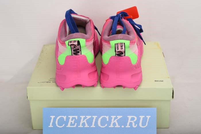 OFF-WHITE C/O ODSY-1000 SNEAKER ROSE RED