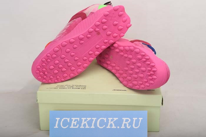 OFF-WHITE C/O ODSY-1000 SNEAKER ROSE RED