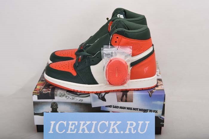 SoleFly Air Jordan 1 High OG Miami Art Basel  AV3905-138