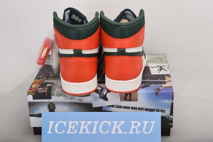 SoleFly Air Jordan 1 High OG Miami Art Basel  AV3905-138