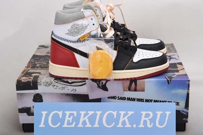AIR Jordan 1 Retro High Union Los Angeles Black Toe - BV1300-106