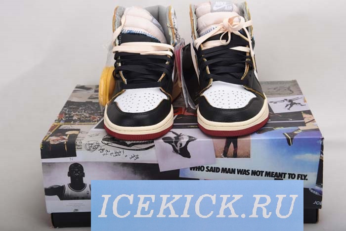 AIR Jordan 1 Retro High Union Los Angeles Black Toe - BV1300-106