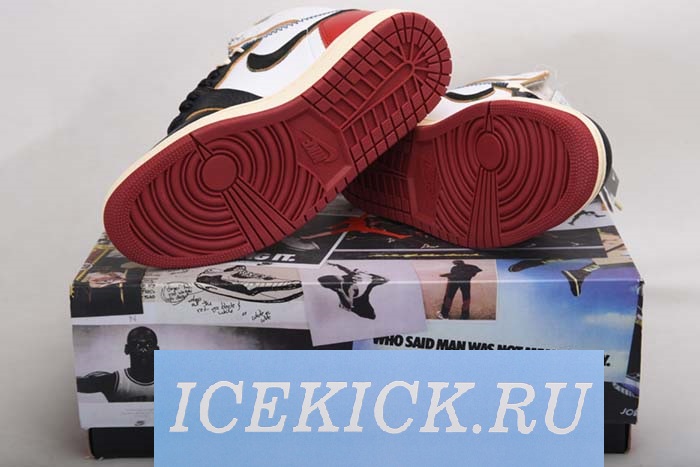 AIR Jordan 1 Retro High Union Los Angeles Black Toe - BV1300-106