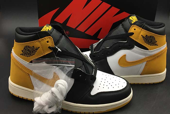Air Jordan 1 Retro High Yellow Ochre - 555088-109