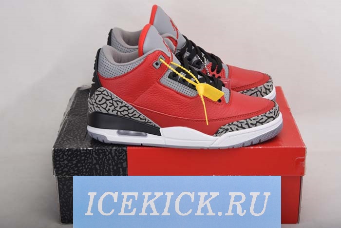 AIR JORDAN 3 “RED CEMENT” CK5692-600