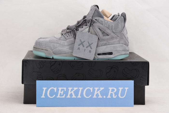 KAWS x Air Jordan 4 “Cool Grey” 930155-003