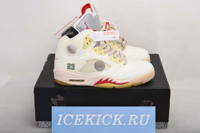 Air​ Jordan 5 x​off white 3M REFLECTIVE  CT8480-002
