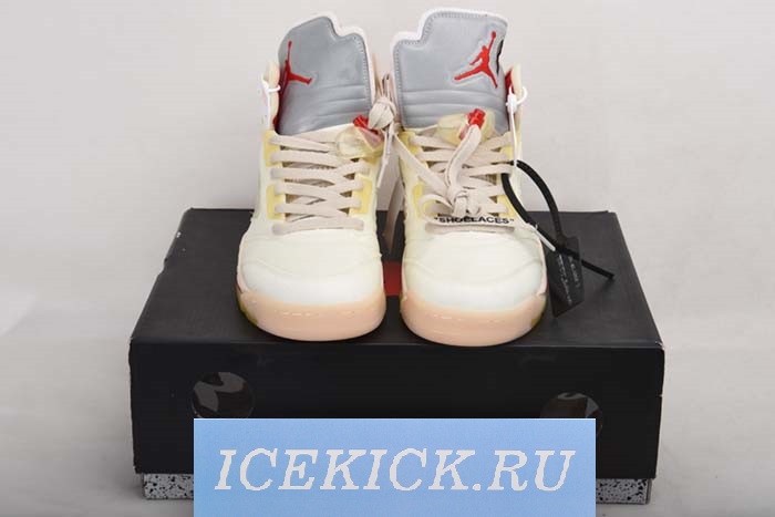 Air​ Jordan 5 x​off white 3M REFLECTIVE  CT8480-002