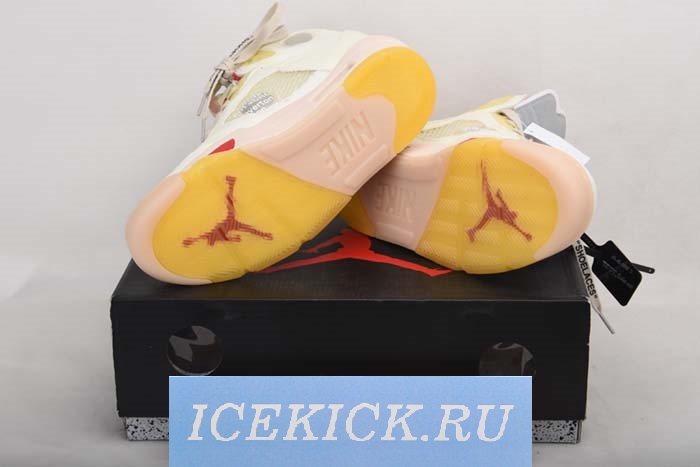 Air​ Jordan 5 x​off white 3M REFLECTIVE  CT8480-002