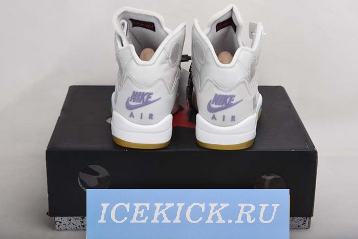 OFF WHITE AIR JORDAN 5 SP GREY GREEN CT8480-105