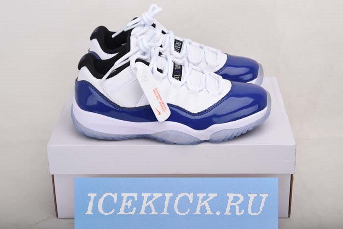Air Jordan 11 Low WMNS “Concord” AH7860-100