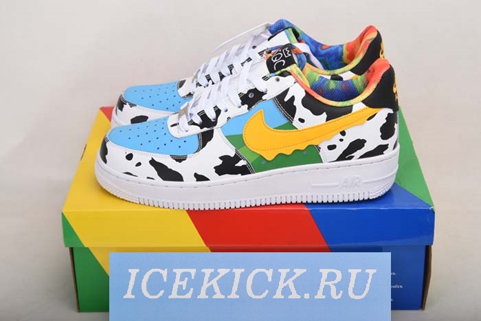 Ben & Jerry''s x Nike Air Force 1 ''07 Low CU3244-100-AIR
