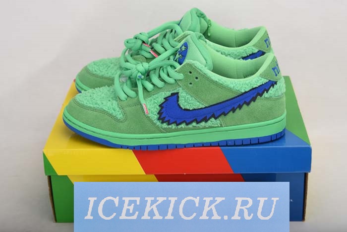 GRATEFUL DEAD X NIKE SB DUNK LOW “GREEN BEAR” CJ5378-300