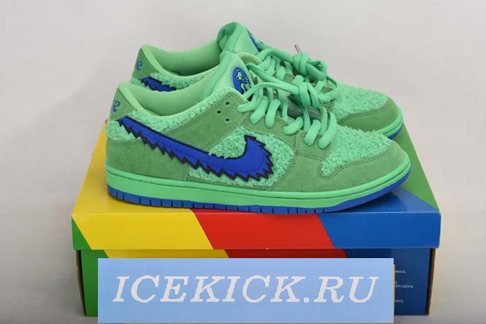 GRATEFUL DEAD X NIKE SB DUNK LOW “GREEN BEAR” CJ5378-300
