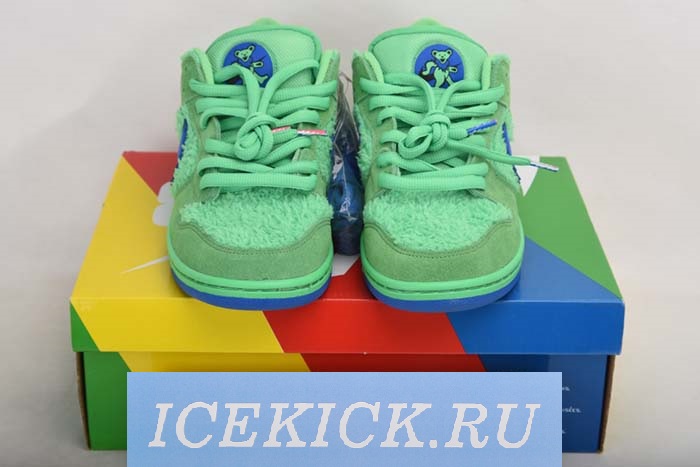 GRATEFUL DEAD X NIKE SB DUNK LOW “GREEN BEAR” CJ5378-300
