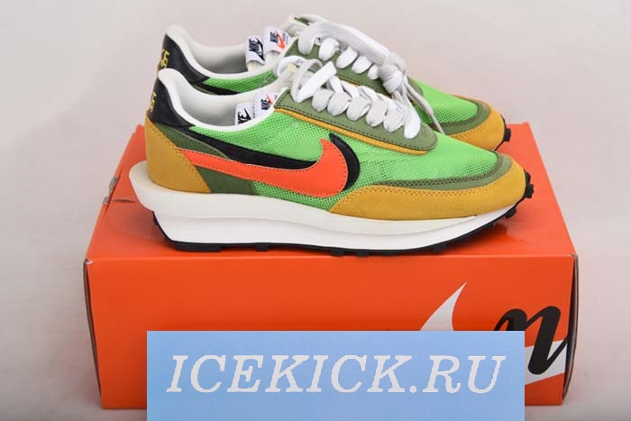 NIKE LD WAFFLE SACAI GREEN MULTI - BV0073-300