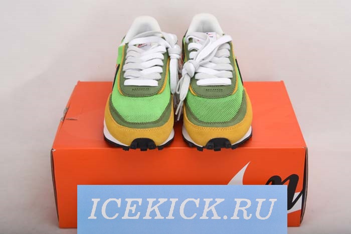 NIKE LD WAFFLE SACAI GREEN MULTI - BV0073-300