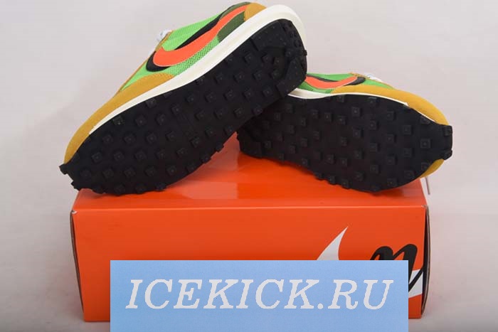 NIKE LD WAFFLE SACAI GREEN MULTI - BV0073-300