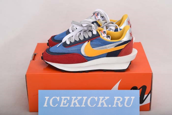 NIKE LD WAFFLE SACAI BLUE MULTI - BV0073-400