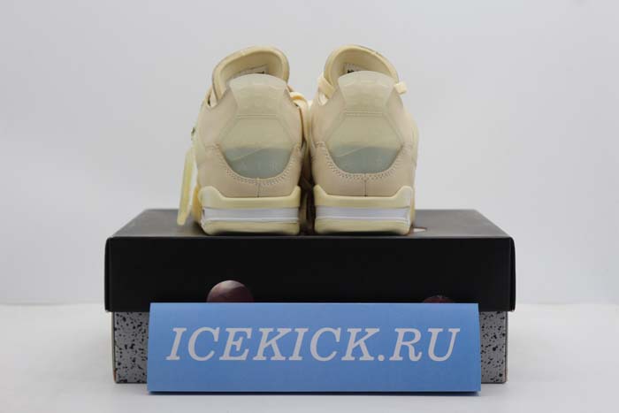 Air Jordan 4 Retro Off-White Sail - AQ9129-100