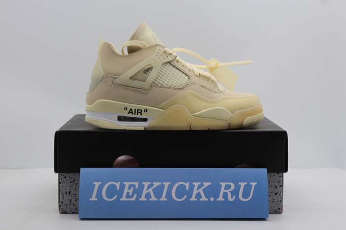 Air Jordan 4 Retro Off-White Sail - AQ9129-100