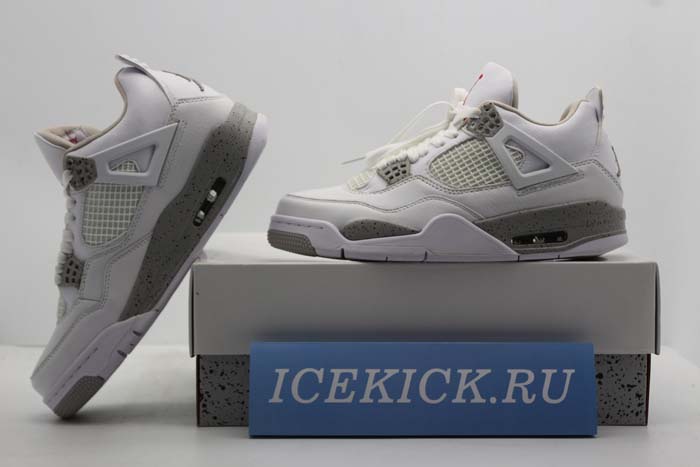 Air Jordan 4 White Oreo Tech Grey CT8527-100