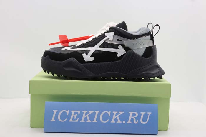 OFF-WHITE C/O ODSY-1000 SNEAKER BLACK
