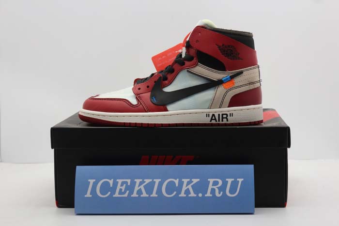 Off-White Air Jordan 1 Retro Chicago The Ten AA3834-101