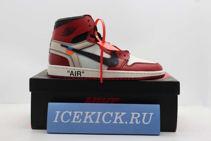 Off-White Air Jordan 1 Retro Chicago The Ten AA3834-101