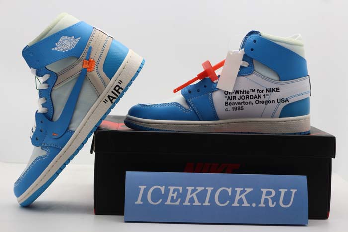 Off-White Air Jordan 1 Powder Blue UNC AQ0818-148