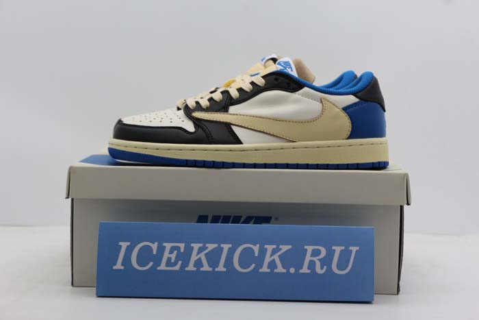 Travis Scott X Fragment X Air Jordan 1 Low-DM7866-140