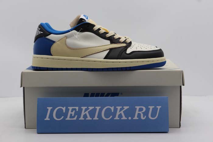 Travis Scott X Fragment X Air Jordan 1 Low-DM7866-140