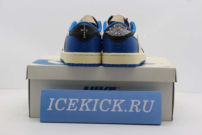 Travis Scott X Fragment X Air Jordan 1 Low-DM7866-140