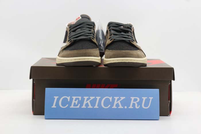 TRAVIS SCOTT AIR JORDAN 1 LOW DARK MOCHA CQ4277-001