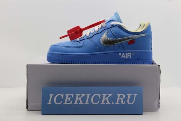 OFF-WHITE NIKE AIR FORCE 1 MCA BLUE CI1173-400