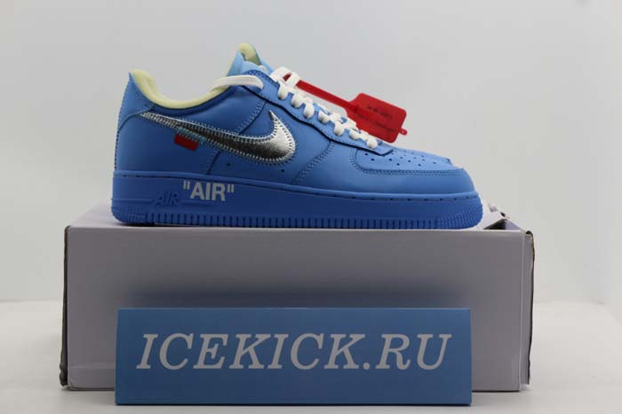 OFF-WHITE NIKE AIR FORCE 1 MCA BLUE CI1173-400