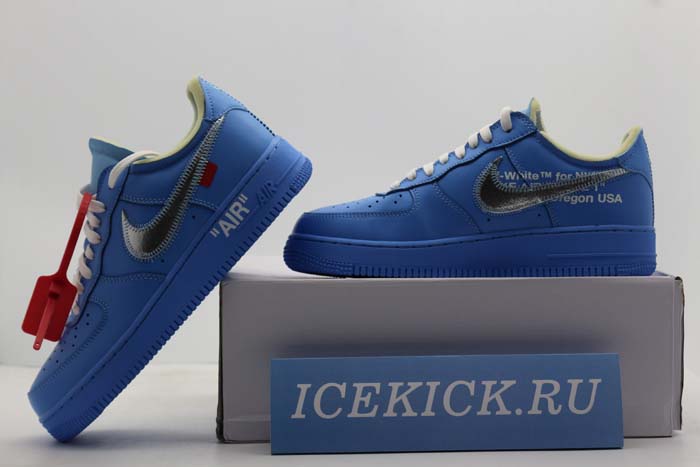 OFF-WHITE NIKE AIR FORCE 1 MCA BLUE CI1173-400