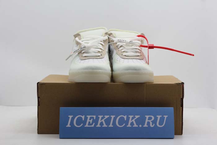 NIKE AIR FORCE 1 LOW OFF-WHITE All White AO4606-100